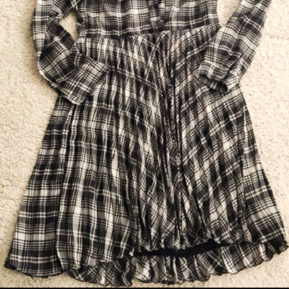 Banana Republic Plaid Dress Sz.6 - Picture 4 of 9